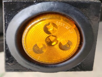 2" Round Amber LED